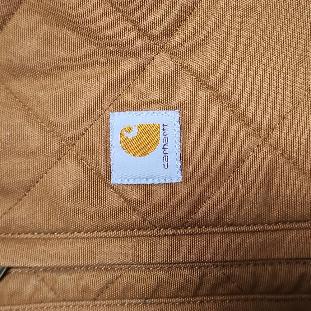 Carhartt Womens Tan Quilted Vest Size 2X. #2 - Picture 3 of 7